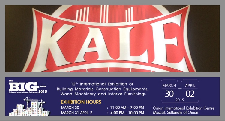 حضور KALE در نمایشگاه ساختمان عمان