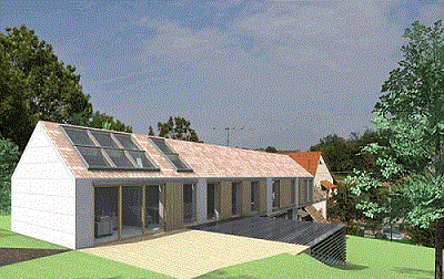 ساخت خانه‌های آبی؛ ایده معمار مجارستانی