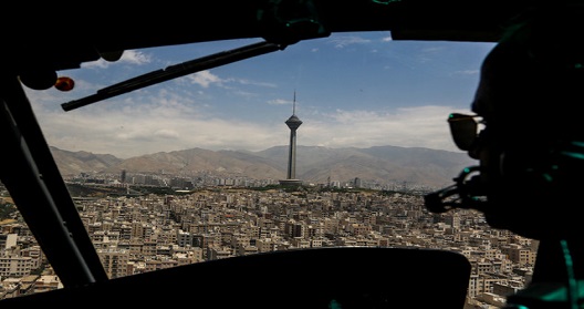 تصاویر هوایی از تهران و مسیرهای خروجی آن