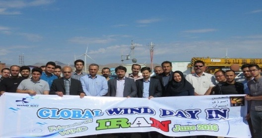 نخستین توربین بادی عمودمحور یک کیلوواتی کشور در تاکستان 