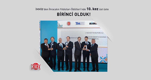کاله برنده جایزه صادرات ترکیه شد