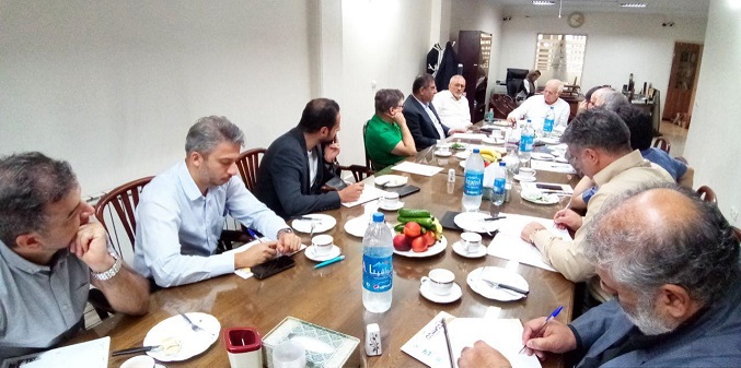 جلسه سندیکای صنایع آلومینیوم با مدیریت منطقه ویژه اقتصادی لامرد