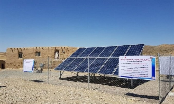 افتتاح بزرگ‌ترین نیروگاه خورشیدی در ابهر