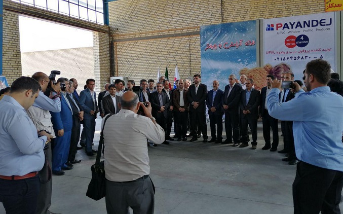 بازدید جمعی از مدیران استان تهران از شرکت پایندژ