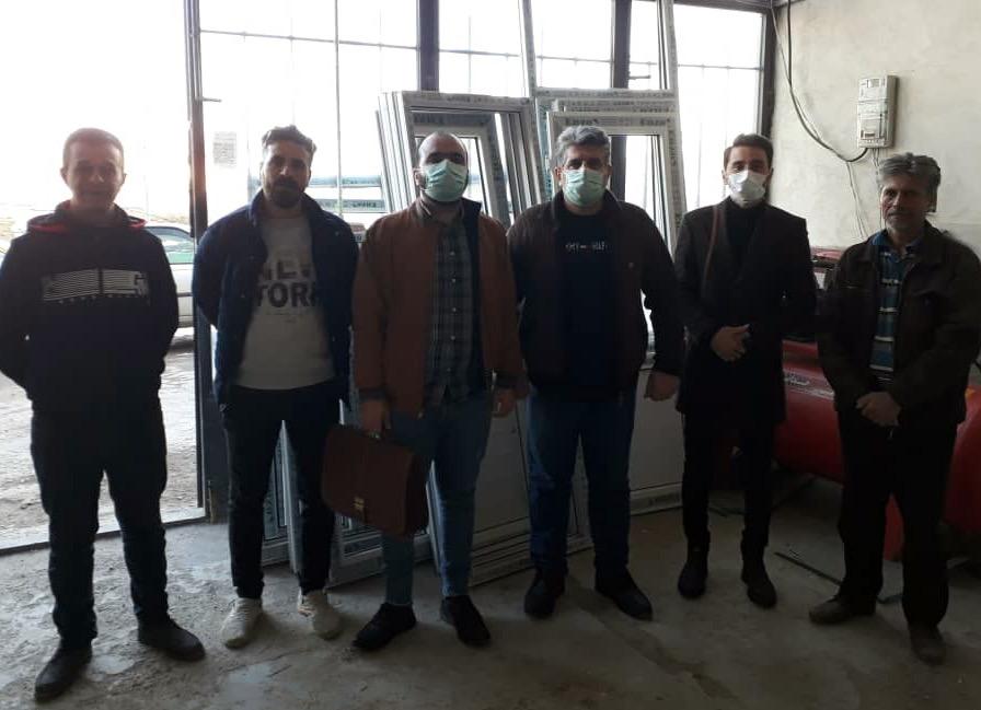 بازدید فنی گروه صنعتی کیان پن از کارگاه‌های استان اردبیل