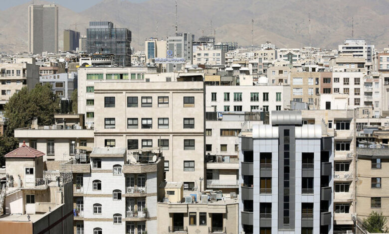 تغییر قیمت مسکن در تهران طی یک سال