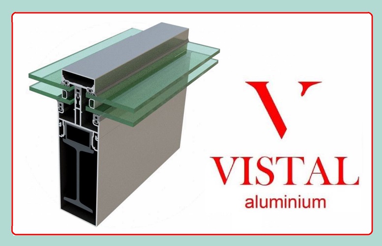 کرتین‌وال تقویتی با فولاد محصول جدید ویستال آلومینیوم